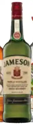 Supabarn JAMESON TRIPLE DISTILLED IRISH WHISKEY offer