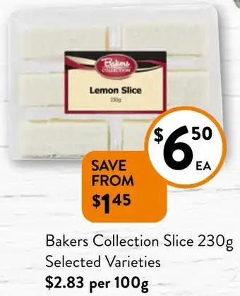 Foodworks Bakers Collection Slice 230g offer