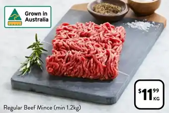 Foodworks Regular Beef Mince offer