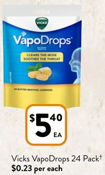 Vicks VapoDrops 24 Pack+
