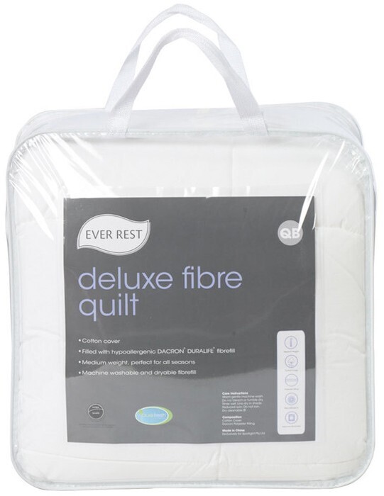 Ever Rest Deluxe Fibre Quilt offer at Spotlight