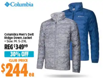 Anaconda Columbia Men's Delt Ridge Down Jacket offer