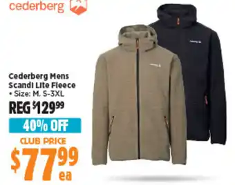 Anaconda Cederberg Mens Scandi Lite Fleece offer