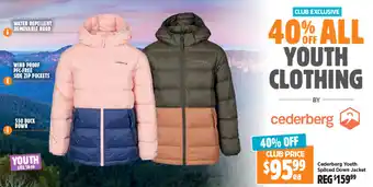 Anaconda Cederberg Youth Spliced Down Jacket offer