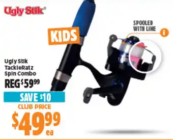 Anaconda Ugly Stik TackleRatz Spin Combo offer