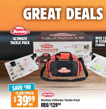 Anaconda Berkley ULTIMATE TACKLE PACK offer