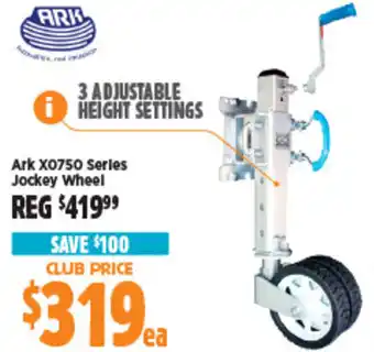 Anaconda Ark X0750 Series Jockey Wheel offer
