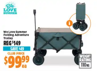 We Love Summer Folding Adventure Trolley
