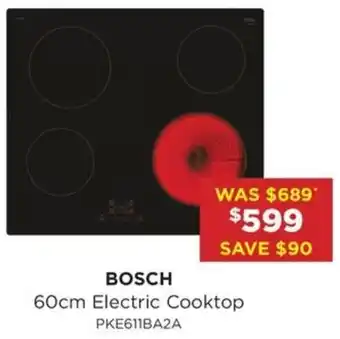 Bing Lee 60cm Electric Cooktop offer