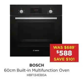 Bing Lee 60cm Built-in Multifunction Oven offer