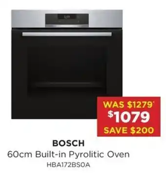 60cm Built-in Pyrolitic Oven
