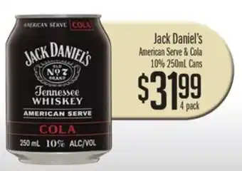 Liquor Barons JACK DANIELS offer