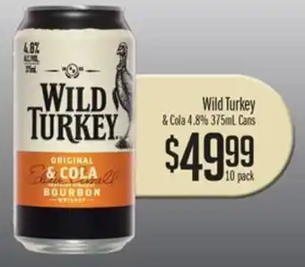 Liquor Barons Wild Turkey offer