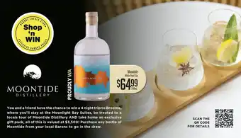 Liquor Barons Moontide White Pearl Gin offer