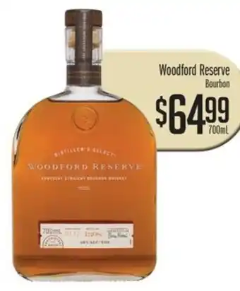 Liquor Barons Woodford Reserve offer