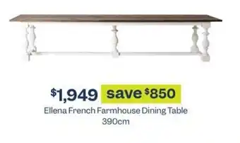 Early Settler Ellena French Farmhouse Dining Table offer