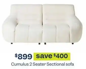 Early Settler Cumulus 2 Seater Sectional sofa offer