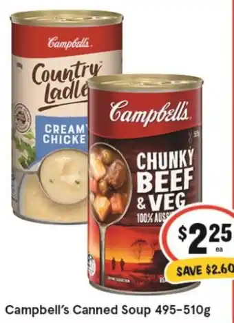 Campbell's Canned Soup 495-510g