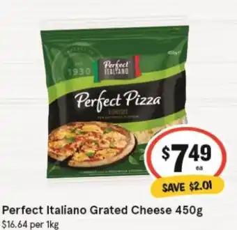 Perfect Italiano Grated Cheese 450g