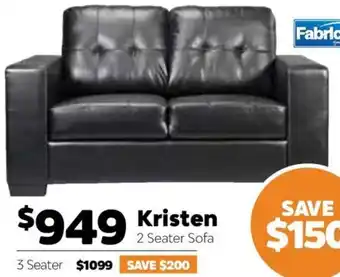 ComfortStyle Furniture & Bedding Kristen 2 Seater Sofa offer