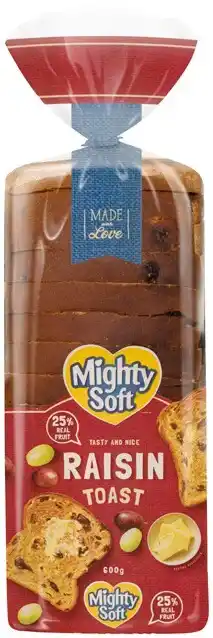 IGA Mighty Soft Raisin Toast 600g offer