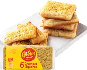 IGA Golden Crumpet Squares 6 Pack offer