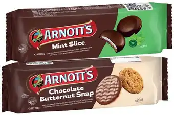 IGA Arnott's Chocolate Biscuits 160‑250g Selected Varieties offer