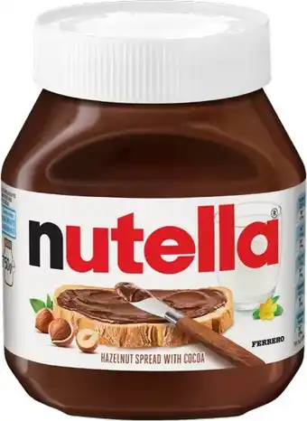 IGA Nutella Hazelnut Chocolate Spread 750g offer