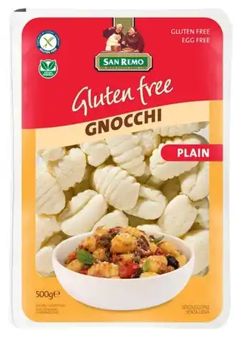 IGA San Remo Gluten Free Gnocchi 500g offer