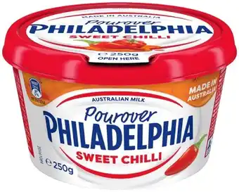 IGA Philadelphia Sweet Chilli Pourover 250g offer