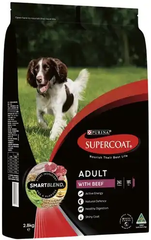 IGA Supercoat Smart Blend Dry Dog Food 2.6-2.8kg Selected Varieties offer