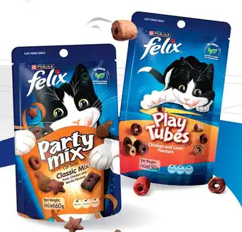 IGA Purina Felix Cat Treats 60g Selected Varieties offer