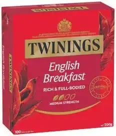 IGA Twinings Tea Bags 80-100 Pack Selected Varieties offer