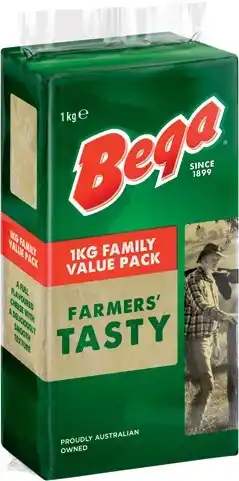 IGA Bega Farmers’ Tasty Cheese Block 1kg offer