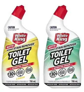 Coles White King Toilet Gel 700mL offer