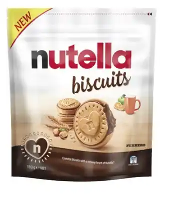 Coles Nutella Cream Biscuits 193g offer
