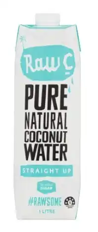 Coles Raw C Coconut Water 1 Litre offer