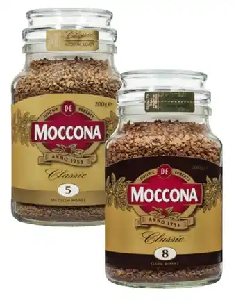 Coles Moccona Freeze Dried Instant Coffee 200g offer