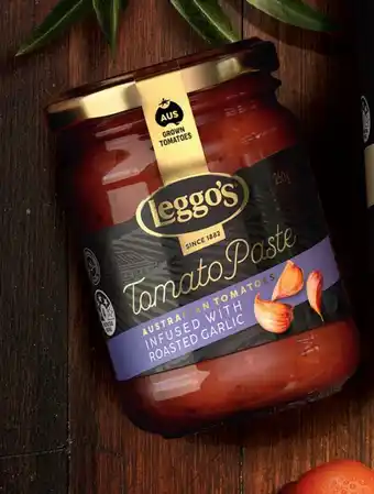 Coles Leggo's Premium Tomato Paste 250g offer