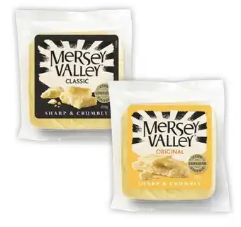 Coles Mersey Valley Cheese 235g offer