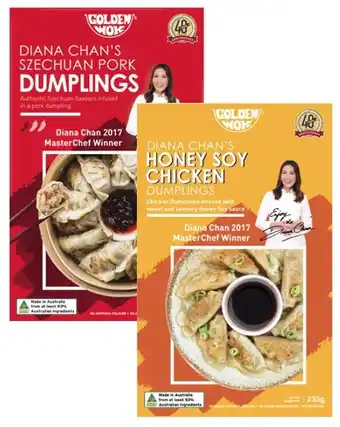 Coles Golden Wok Szechuan Pork Dumplings 230g offer