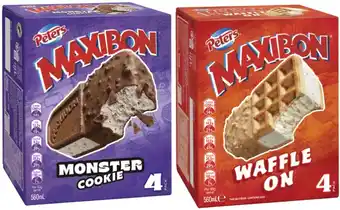 Coles Peters Maxibon 560mL offer
