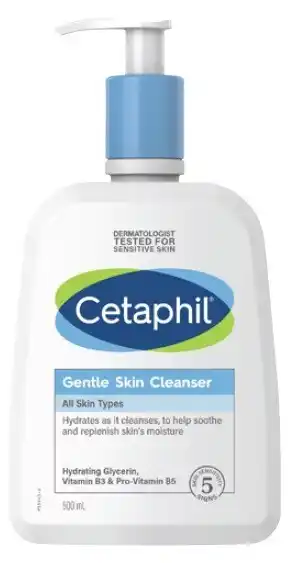 Coles Cetaphil Gentle Skin Cleanser 500mL offer