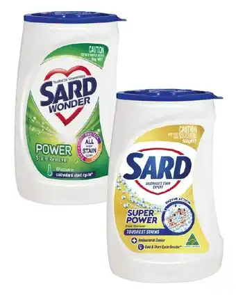 Coles Sard Stain Remover 900g-1kg offer