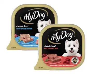 Coles My Dog Dog Food Tray 100g offer