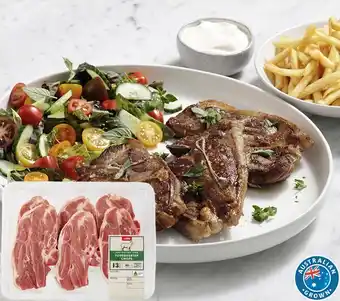 Coles Coles Australian Lamb Forequarter Chops offer