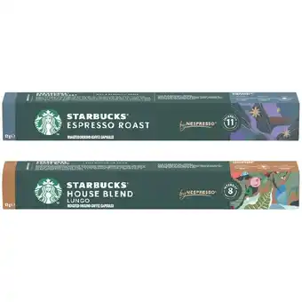 Woolworths Starbucks by Nespresso Coffee Capsules Pk 10 offer