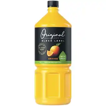 Woolworths Original Juice Black Label 1.5 Litre offer