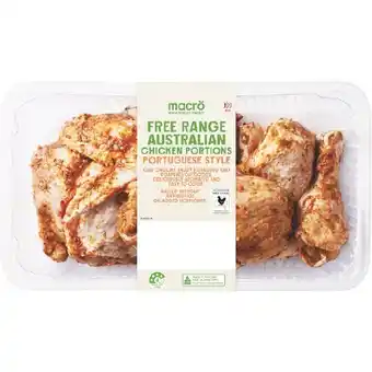 Woolworths Macro Free Range Fresh RSPCA Approved Chicken Portuguese Portions – From the Meat Dept offer