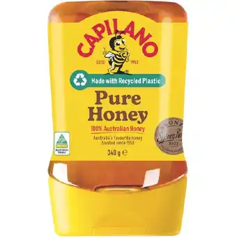 Woolworths Capilano Upside Down Honey 340g offer